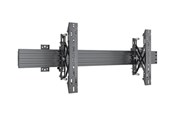 Väggfäste, AV-Möbel - Multibrackets MBW1U 1000 mounting kit - adjustable single side - for flat panel - black - Max 40 kg - recommended for 98" - 7340234810703