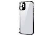 Mobile - Covers & Cases - Joyroom New Beauty Series ultra thin case with electroplated frame for iPhone 12 mini black (JR-BP741) - 6941237131225