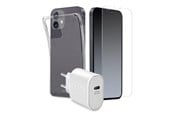 Mobile - Covers & Cases - SBS set bestående av -laddare, mobilskal och skyddsglas för iPhone 13® - KIT31IP1361