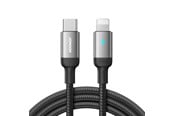 USB-kabel - Joyroom Extraordinary Series A10 Lightning / USB-C PD 20W cable 1.2 m - black - 6956116720018