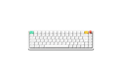 Tangentbord - NuPhy Air75 V3 Nova White - Blush nano (Silent) - Gaming Keyboard - Utan numpad - Nordisk - Vit - 0202144