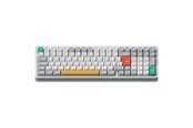 Tangentbord - NuPhy Halo96 V2 Ionic White - Raspberry - Gaming Tangentbord - Nordisk - Vit - 0205055