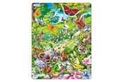 Pusselspel - Selecta Play - Larsen Jigsaw Puzzle Animals - Butterflies 42 pcs. - LA-FH28
