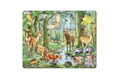 Pusselspel - Selecta Play - Larsen Jigsaw Puzzle Animals - European Forests 40 pcs. - LA-FH17