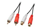 Ljudkabel - Lindy Premium audio extension cable - 2 m - 35671