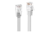 Nätverkskabel - Lindy patch cable - 2 m - white - Vit - 2m - 47502