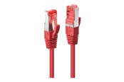 Nätverkskabel - Lindy patch cable - 10 m - red - Röd - 10m - 47738