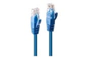 Nätverkskabel - Lindy patch cable - 50 cm - blue - Blå - 0.5m - 48016