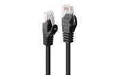 Nätverkskabel - Lindy Basic patch cable - 30 cm - black - Svart - 0.3m - 48190