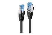 Nätverkskabel - Lindy patch cable - 10 m - black - Svart - 10m - 47418