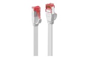 Nätverkskabel - Lindy patch cable - 2 m - white - Vit - 2m - 47562