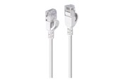 Nätverkskabel - Lindy patch cable - 50 cm - grey - Grå - 0.5m - 47581