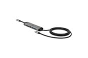 Dockning - Lindy USB 3.2 Type C Laptop Micro Dock with 1.4m USB PD Charging Cable - 43326