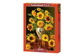 Pusselspel - Castorland Sunflowers in a Peacock Vase 1000pcs. Golv - C-103843-2