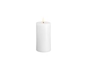 Decoration - Moods & More LED pillar candle - Classic white - 74x150 mm - M30-CW074150