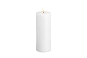 Decoration - Moods & More LED pillar candle - Classic white - 74x200 mm - M30-CW074200