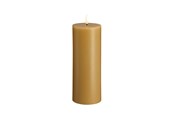 Decoration - Moods & More LED pillar candle - Honey mustard - 74x200 mm - M30-HM074200