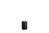 Decoration - Moods & More LED pillar candle - Melted Charcoal - 49x75 mm - M31-CC049075