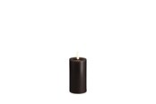 Decoration - Moods & More LED pillar candle - Melted Charcoal - 49x100 mm - M31-CC049100