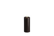 Decoration - Moods & More LED pillar candle - Melted Charcoal - 49x125 mm - M31-CC049125