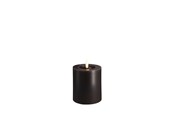 Decoration - Moods & More LED pillar candle - Melted Charcoal 74x100 mm - M31-CC074100