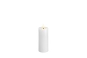 Decoration - Moods & More LED pillar candle - Melted Classic white - 49x125 mm - M31-CW049125
