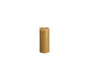 Decoration - Moods & More LED pillar candle - Melted Honey mustard - 49x125 mm - M31-HM049125