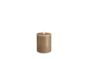 Decoration - Moods & More LED pillar candle - Melted Sand - 74x100 mm - M31-SD074100