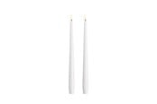Decoration - Moods & More LED taper candle - Slim - Classic white - 23x300 mm - 2 pcs - M50-CW023300