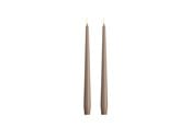 Decoration - Moods & More LED taper candle - Slim - Sand - 23x300 mm - 2 pcs - M50-SD023300
