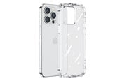 Mobile - Covers & Cases - Joyroom Defender Series Case Cover for iPhone 14 Pro Max Armored Hook Cover Stand Clear (JR-14H4) - JR-14H4