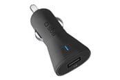 Mobile - Adapters & Chargers - SBS billaddare med 1A USB A - Svart - TECRUSB1ASTD
