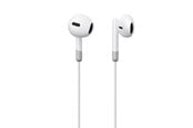 Hörlurar / Headset - Joyroom JR-EW01 in-ear wired mini jack headphones with remote control - white - 6956116769833
