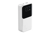 PowerBank - Joyroom Mini power bank with built-in cables JR-PBC06 30W 10000mAh - white PowerBank - Vit - 10000 mAh - 6956116776466