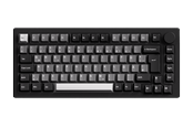 Tangentbord - Akkogear Monsgeek M1 V5 VIA Black & Silver - Akko Rosewood - Gaming Keyboard - Utan numpad - Universal - Svart - 6975351385769