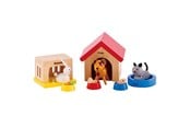 Träleksaker - Hape Dollhouse Pets - E3455