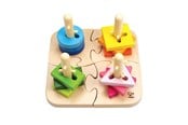 Träleksaker - Hape - Sorting Puzzle Creative - E0411