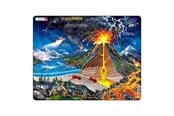 Pusselspel - Selecta Play Larsen Jigsaw Puzzle Volcanoes 70 pcs. Golv - LA-NB2-NL