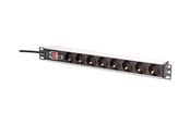 Strömkabel (extern) - DIGITUS - power strip - aluminum profile and overload protection - 4000 Watt - DN-95436