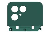 Andra mobiltillbehör - Fairphone (Gen. 6) Upper Back Cover - Forest Green - F6COVU-1GR-WW1