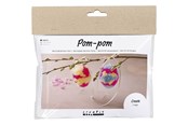 Konst- och hantverksmaterial - Creativ Company - Mini Hobbyset Pompom Egg 2pcs. - 977664