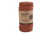 Konst- och hantverksmaterial - Creativ Company - Macrame Cord - Burnt Orange 198m - 977559