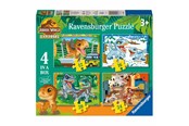 Pusselspel - Ravensburger Jigsaw Puzzle Jurassic World Explorers - 4 Puzzles Golv - 120040279