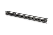 Nätverks tillbehör - DIGITUS patch panel - 1U - 19" - class E - DN-91624U-CR