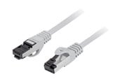Nätverkskabel - Lanberg patch cable - 1.5 m - grey - Grå - 1m - PCF8-10CU-0150-S