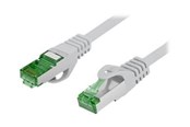 Nätverkskabel - Lanberg PCF7-10CU - patch cable - 1 m - grey - Grå - 1m - PCF7-10CU-0100-S