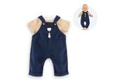 Dockor & Tillbehör - Corolle - T-Shirt and Navy Blue Overall 36cm - 9000141890