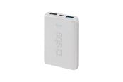 PowerBank - SBS snabbladdande Power Bank - 5000 mAh - Vit PowerBank - TEBB5000POCW
