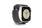 Smartwatch - Accessories - CASE&ME SBS Eco Leather armband för Apple Watch 42/44/45/49mm - Svart - CMAWATCHB44PUK