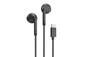 Hörlurar / Headset - Puro PURO "Filo" stereo-öronsnäckor med USB-C-kontakt - PUIPHF32USBCBLK